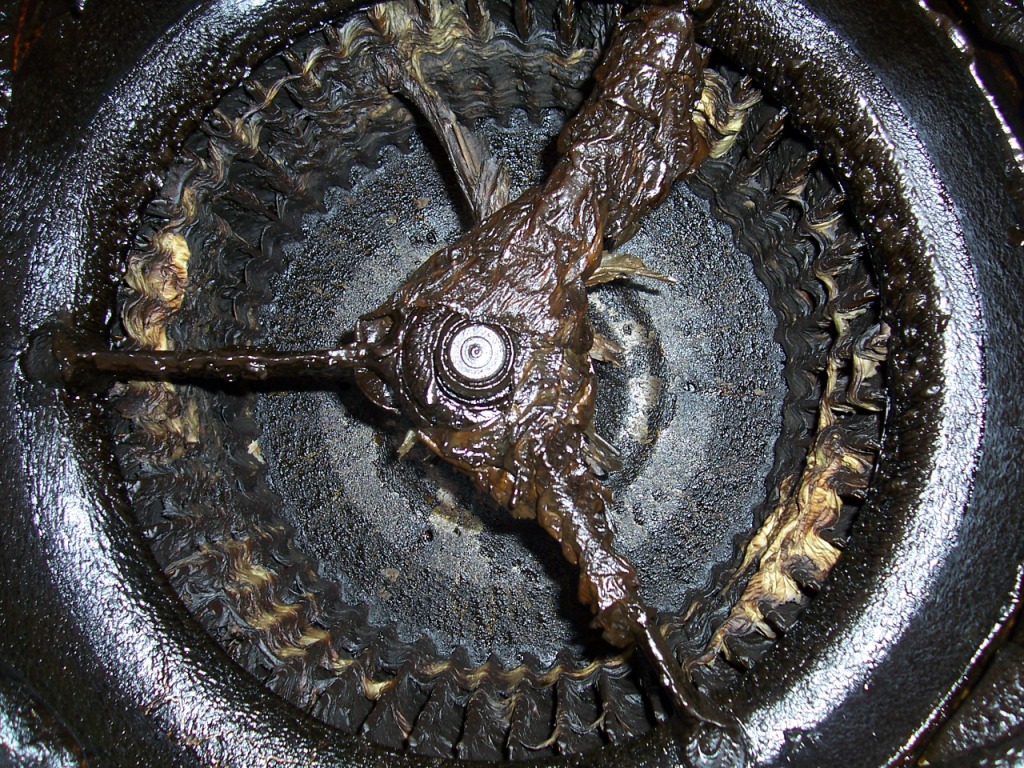 Extractor cocina sucio